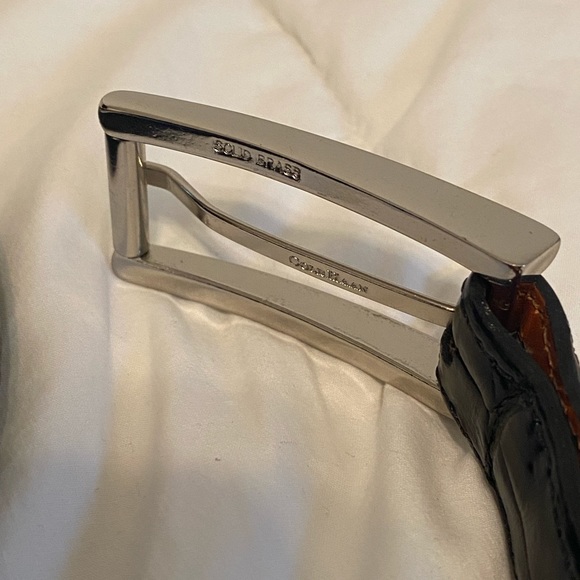 Cole Haan Genuine American Alligator Belt - Picture 5 of 9